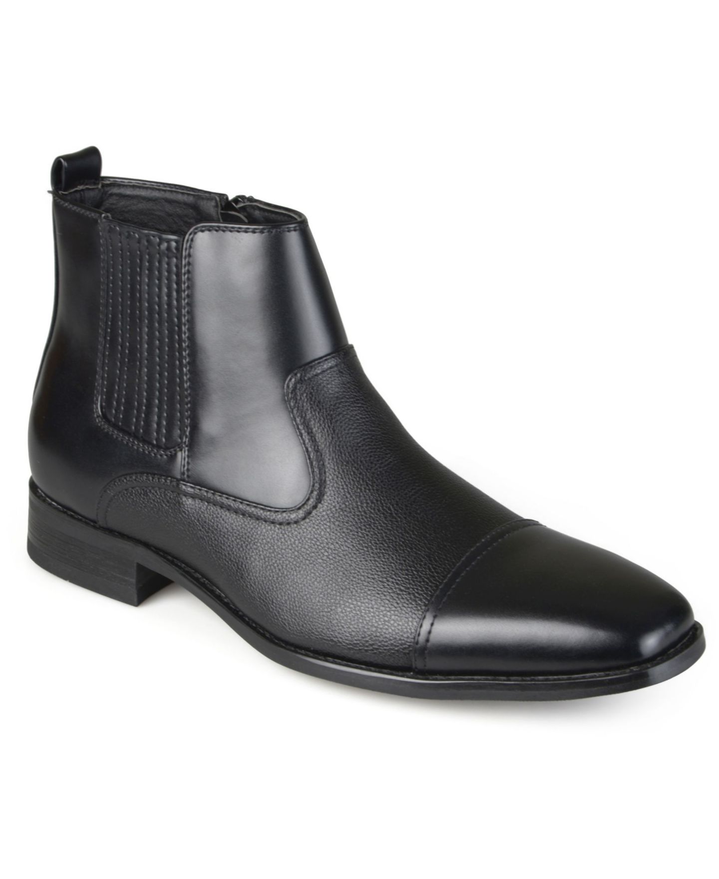 Мужские туфли Vance Co. Alex Dress Shoe, цвет: Чёрный — фото 1