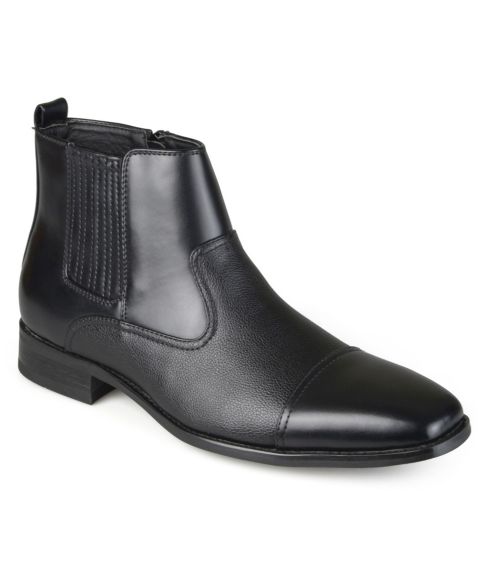 Мужские туфли Vance Co. Alex Dress Shoe, цвет: Чёрный