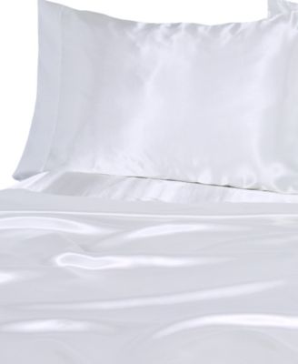 Beatrice Home Fashions Luxurious Satin 4-Pc. Sheet Set, Queen