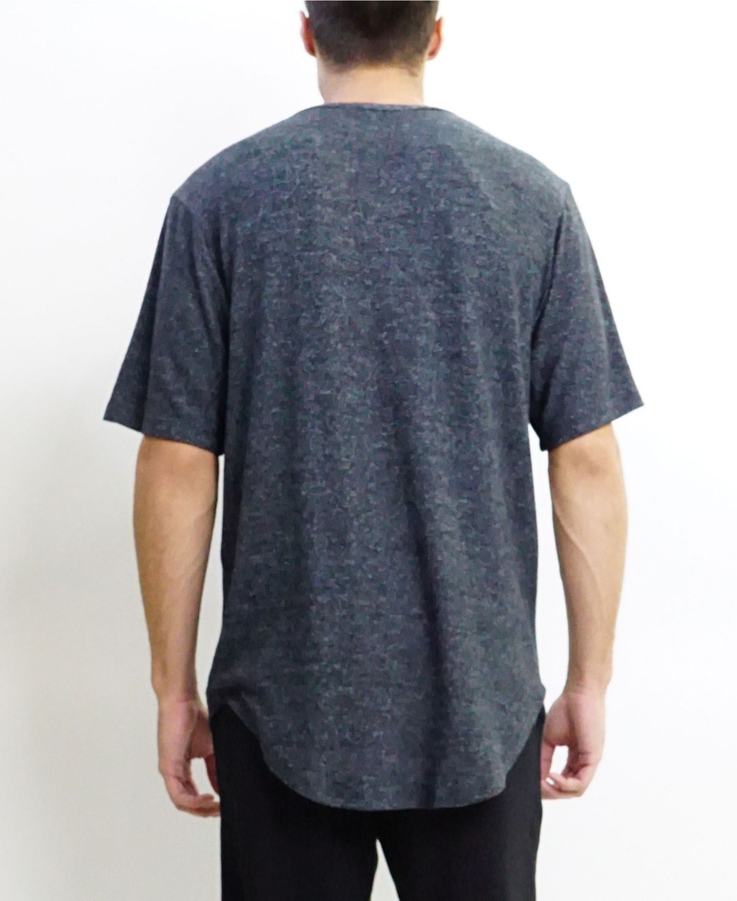 Мужская футболка COIN 1804 Ultra Soft Lightweight Short-Sleeve, цвет: Угольный — фото 3