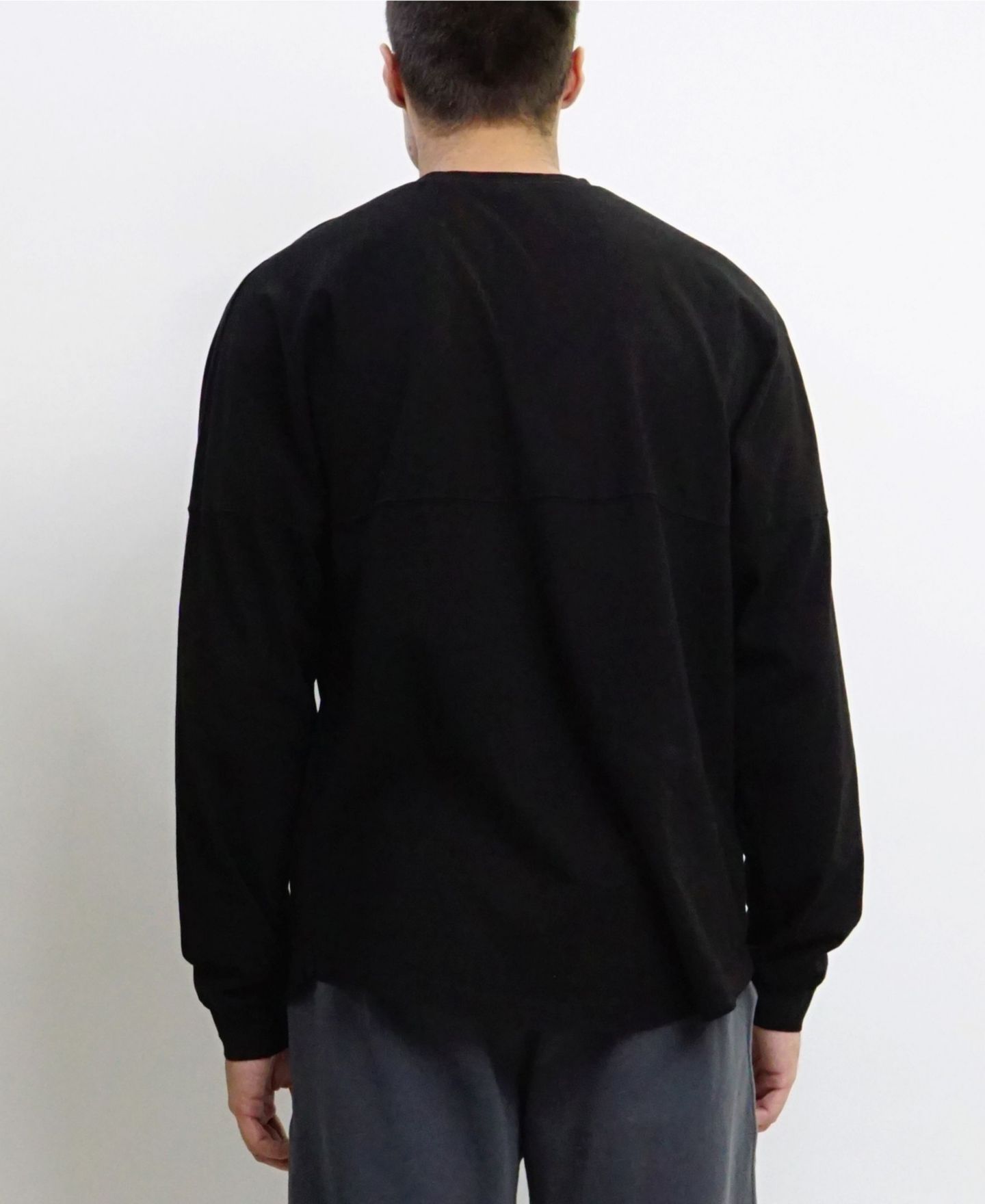 Мужская толстовка COIN 1804 Long-Sleeve Pullover, цвет: Чёрный — фото 3
