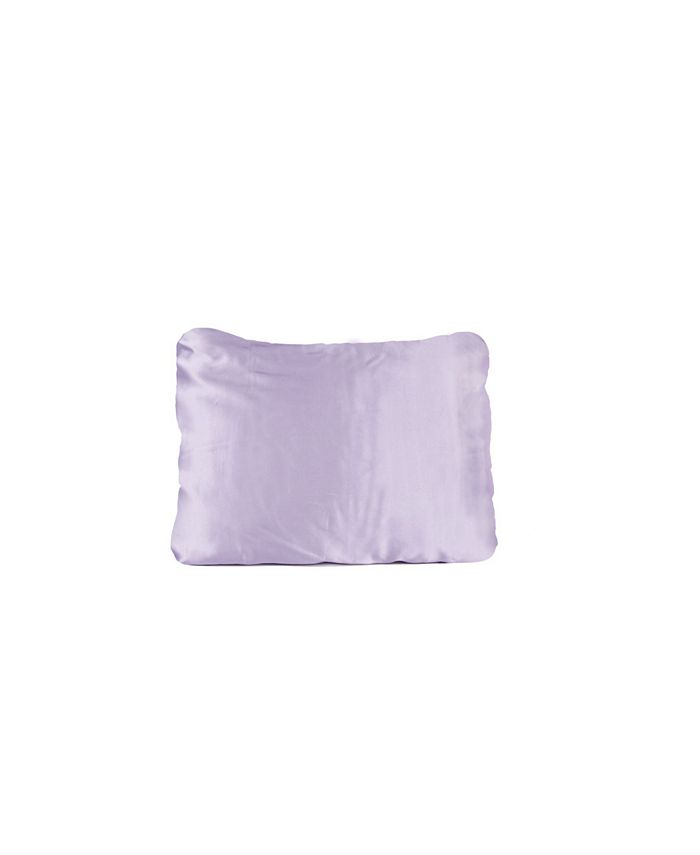 Morning Glamour Satin Standard Solid Pillowcases 2 Pack Macy's