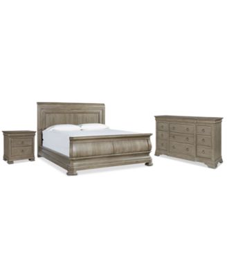 Reprise Driftwood Bedroom Furniture, 3-Pc. Set (Queen Bed, Nightstand & Dresser) 