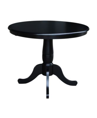 36" Round Top Pedestal Table - 28.9"H