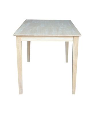 Solid Wood Top Table