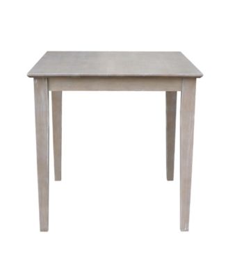 Solid Wood Top Table - Dining Height