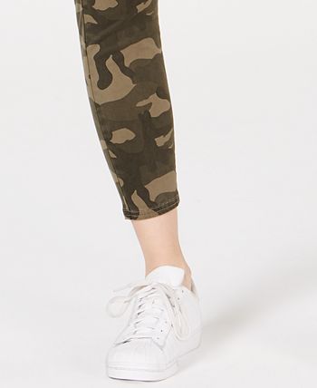 Celebrity pink camo jeans top