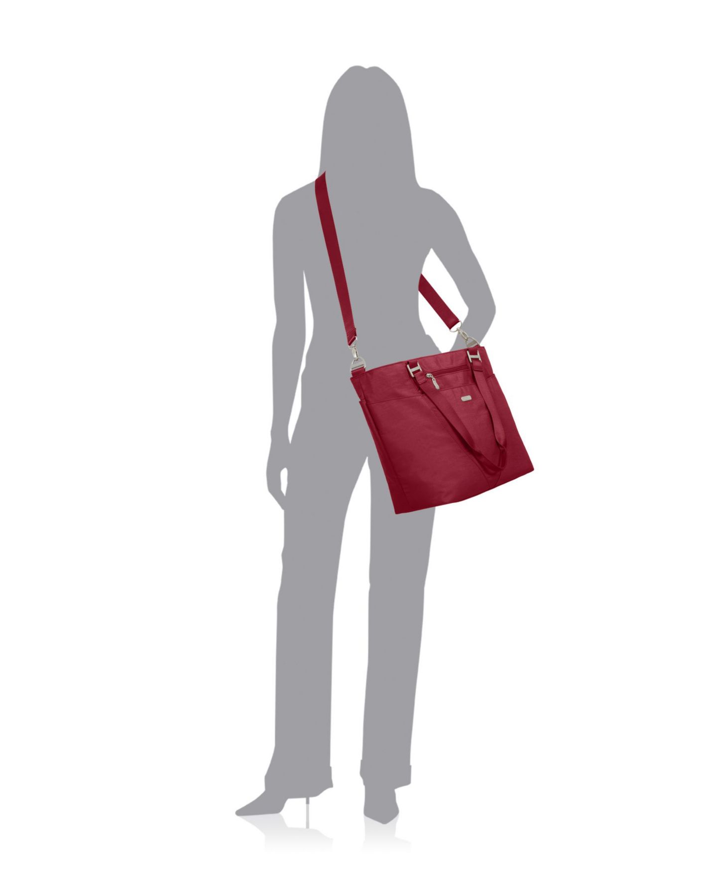 Женская сумка Baggallini Avenue Tote, цвет: Apple — фото 7