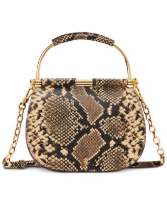 ralph lauren snakeskin bag