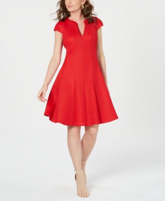 julia jordan fit and flare dress