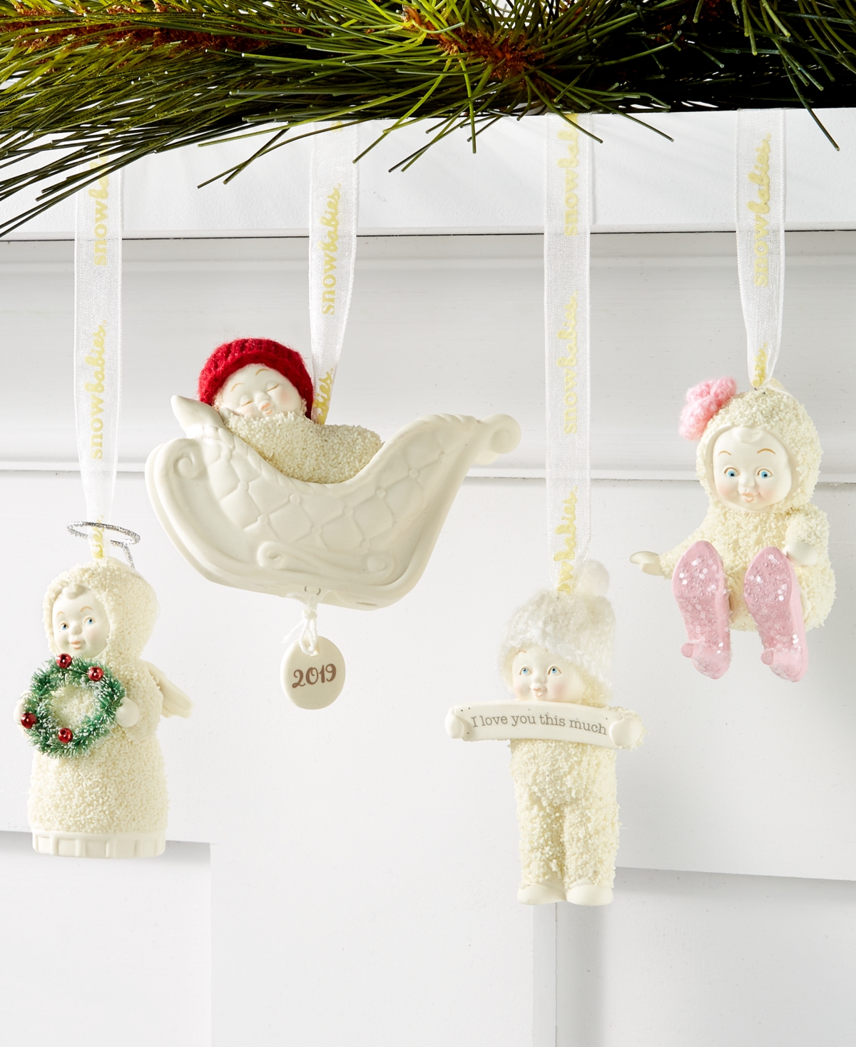 Department Five Let's Build A Snowman Figurine In White