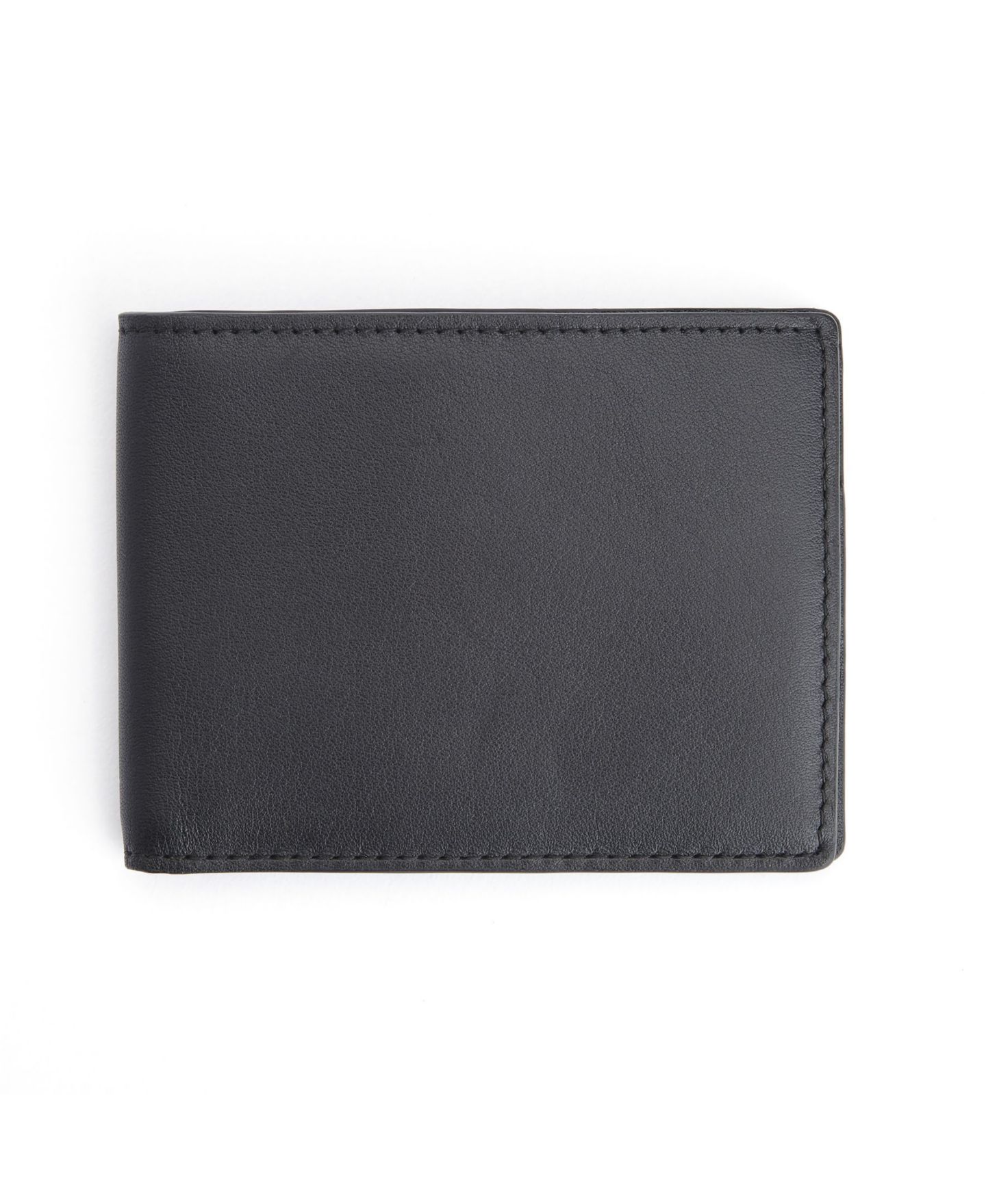 Мужской кошелёк ROYCE New York RFID Blocking Slim Bifold Wallet, цвет: Чёрный — фото 2