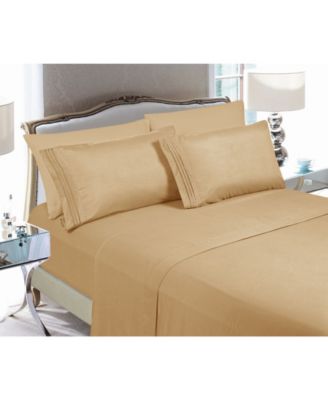 Luxury Soft Solid 4-Pc. Sheet Set, Twin