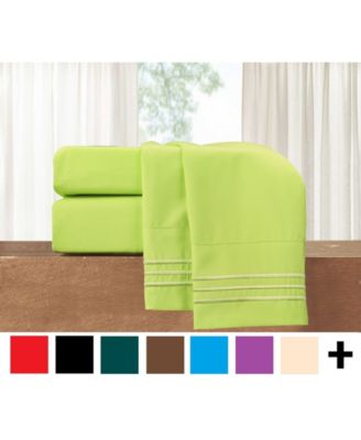 Luxury Soft Solid 6-Pc. Sheet Set, California King