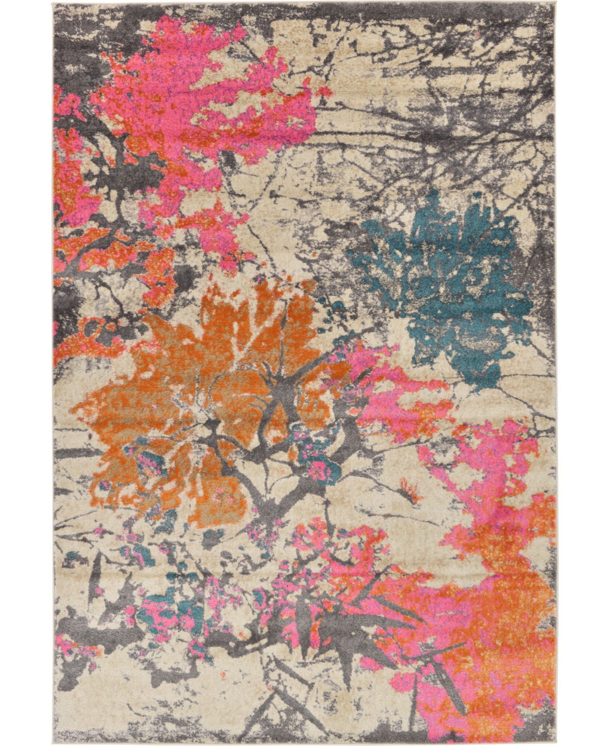 Bayshore Home Aroa Aro6 Beige 6' x 9' Area Rug - Beige