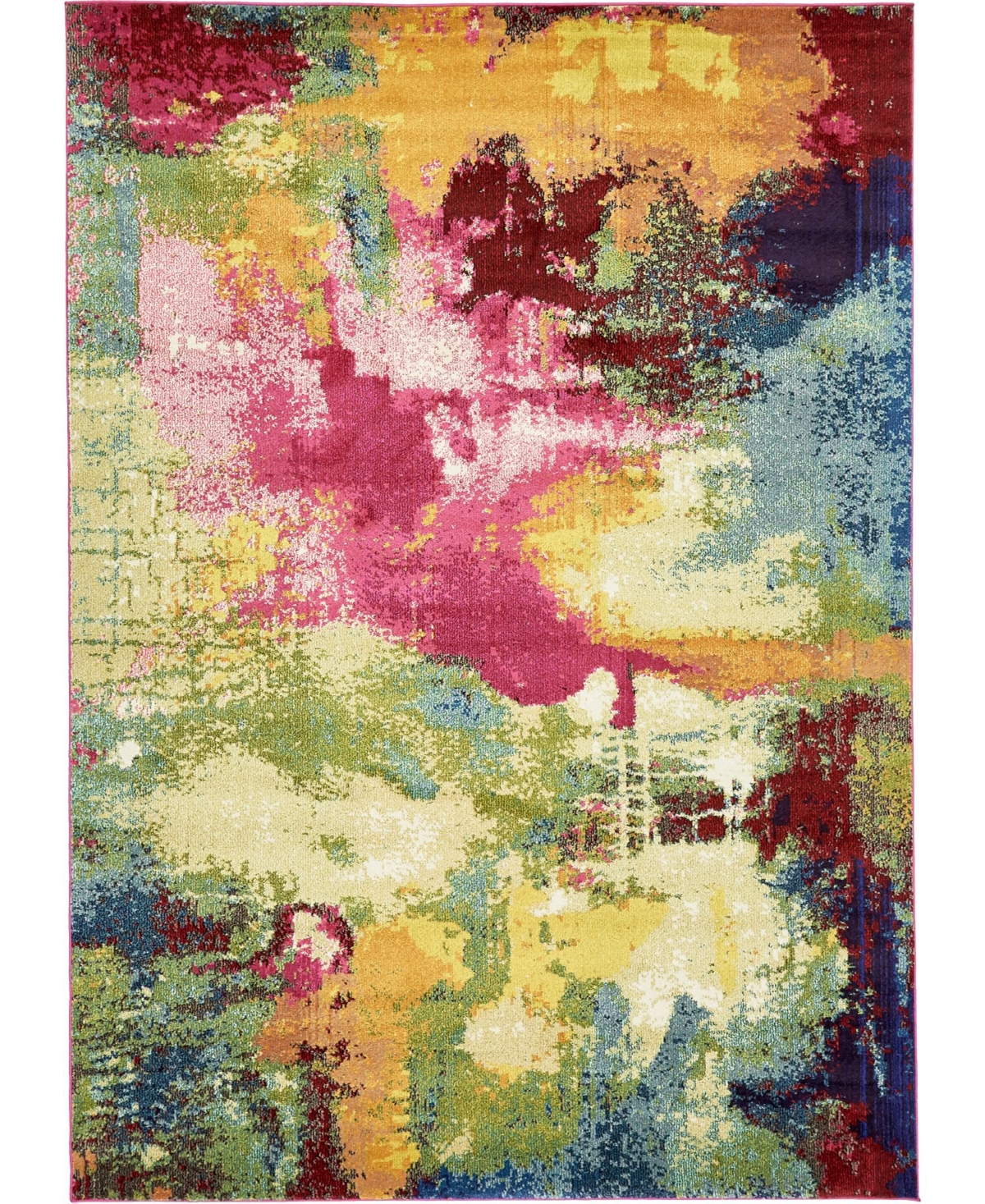 Bayshore Home Newwolf New2 Multi 7' x 10' Area Rug - Multi