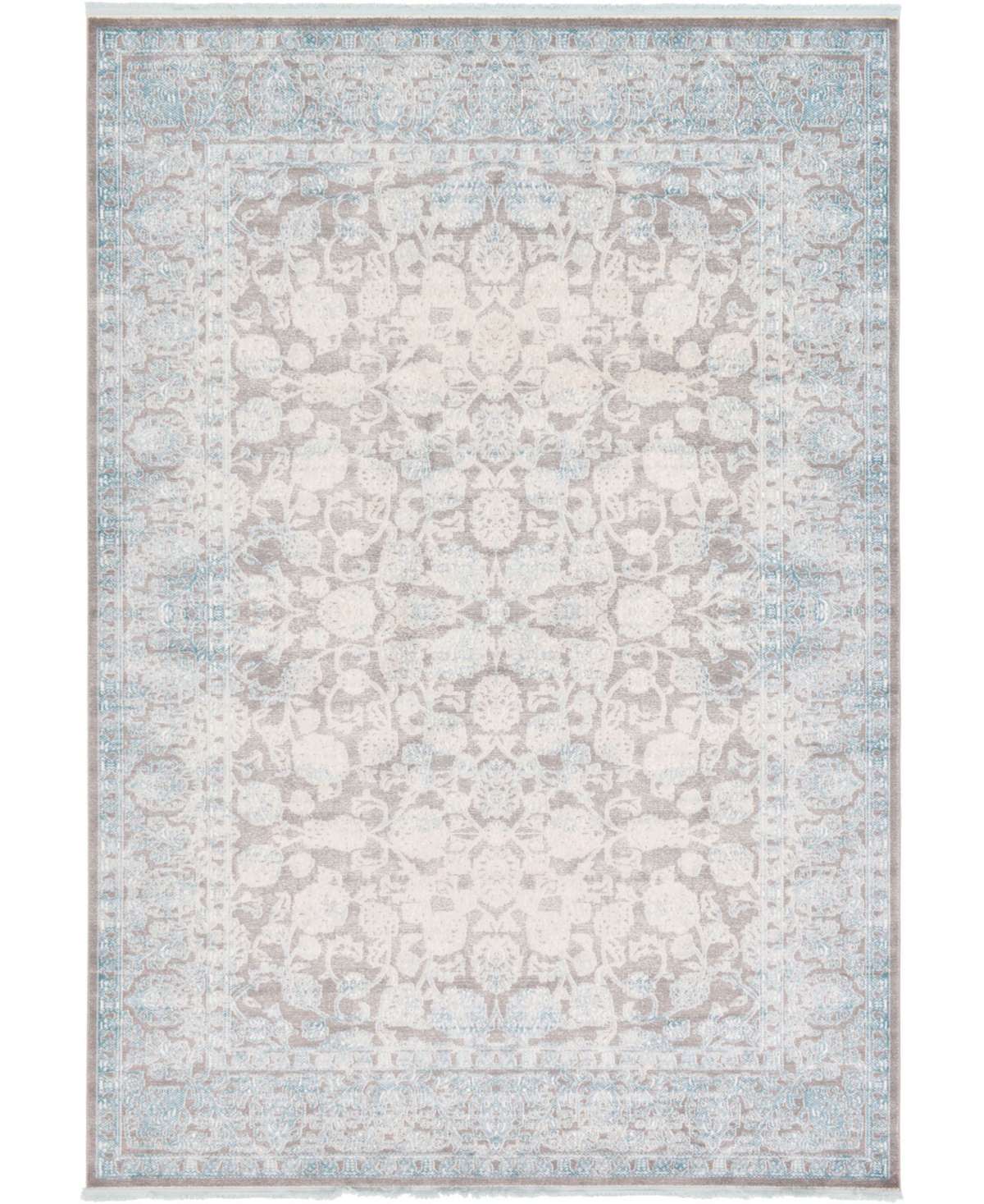 Bayshore Home Norston Nor3 8' x 11' 4in Area Rug - Blue