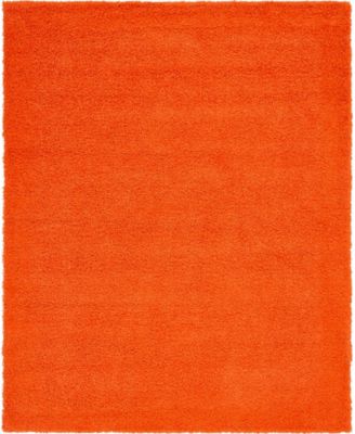 Solid Shag SS1 8' x 10' Area Rug