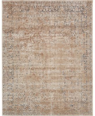 Bayshore Home Odette Ode3 Area Rug Collection In Beige