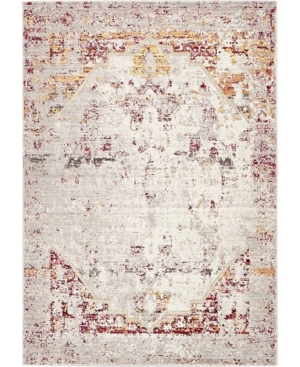 Bridgeport Home Malin Mal1 Gray 4' x 6' Area Rug