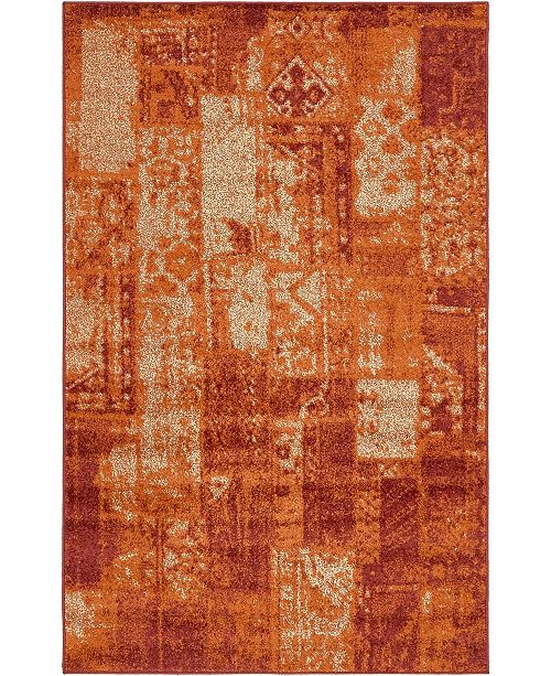 Bridgeport Home Jasia Jas07 Terracotta 5 X 8 Area Rug Reviews Rugs Macy S