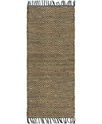 Braided Tones Brt3 2' 6" x 6' Runner Area Rug