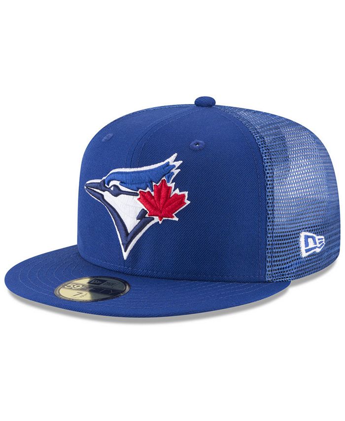 New Era Toronto Blue Jays On-Field Mesh Back 59FIFTY Fitted Cap - Macy's