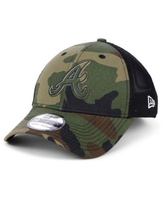 camo braves hat