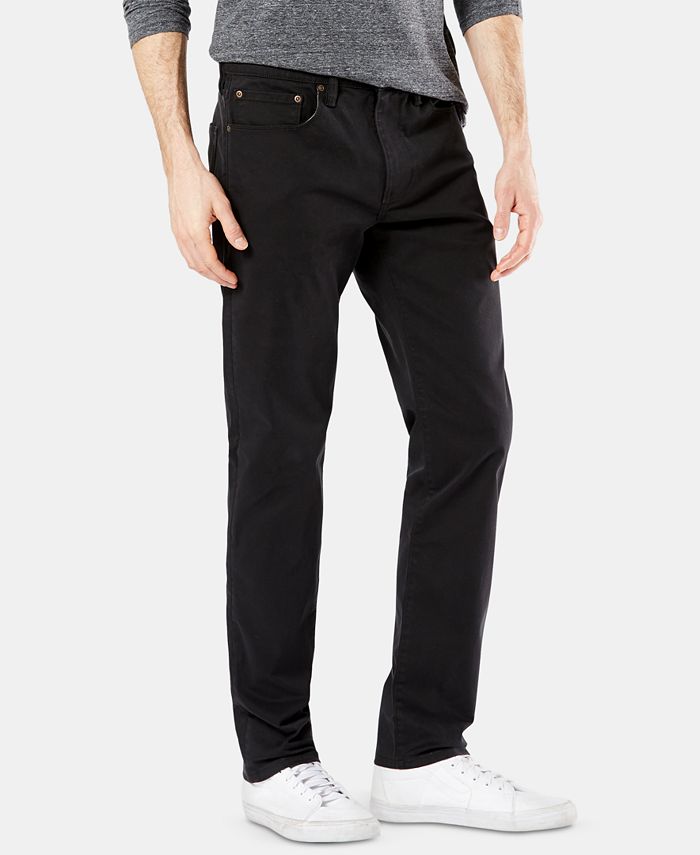 Dockers Men's Jean-Cut Supreme Flex Slim Fit Pants, Created for Macy's ...