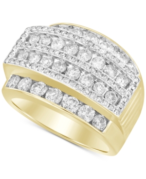 image of Men-s Diamond Cluster Ring (3 ct. t.w.) in 10k Gold
