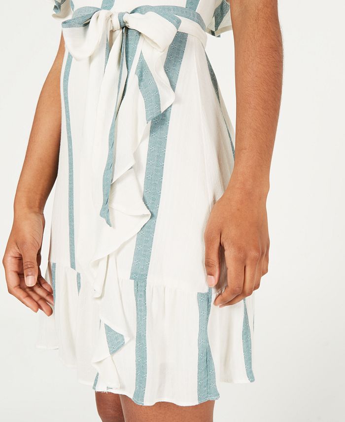 City Studios Juniors Strapless Lace Bow Dress Gray Size 3