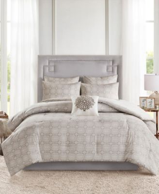 Malia Embroidered 6-Pc. Comforter Set, King/California King