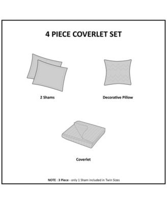 Intelligent Design Nash Reversible 3-Pc. Quilt Set, Twin