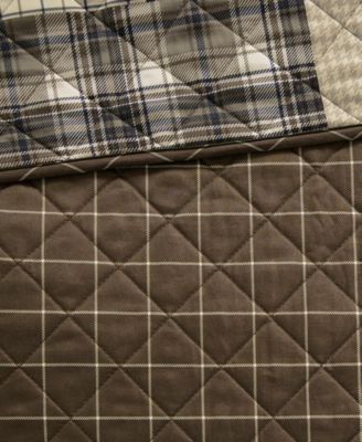 Timber Reversible 3-Pc. Quilt Set, King/California King