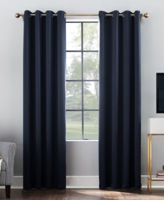 Oslo Theater Grade Extreme 100% Blackout Grommet Curtain Panel, 52" x 95