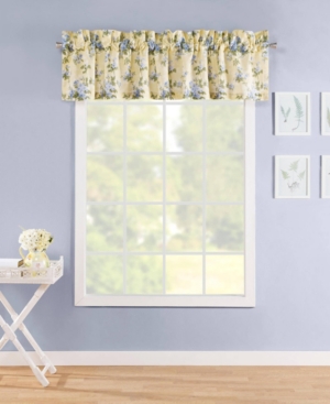 Laura Ashley Cassidy Valance Bedding In Yellow