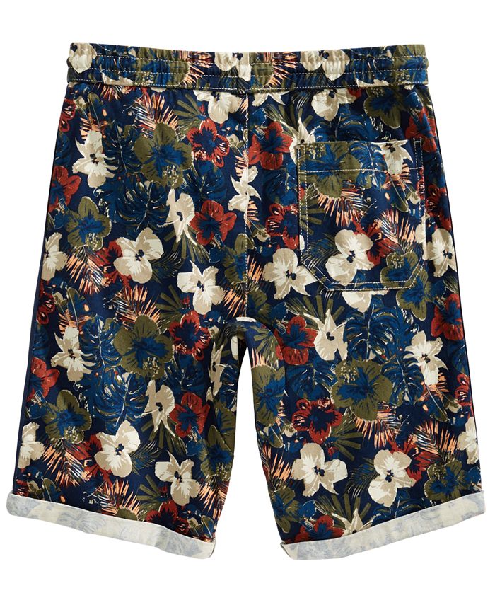 Epic Threads Big Boys Stretch Floral Twill Shorts, Created for Macy's ...