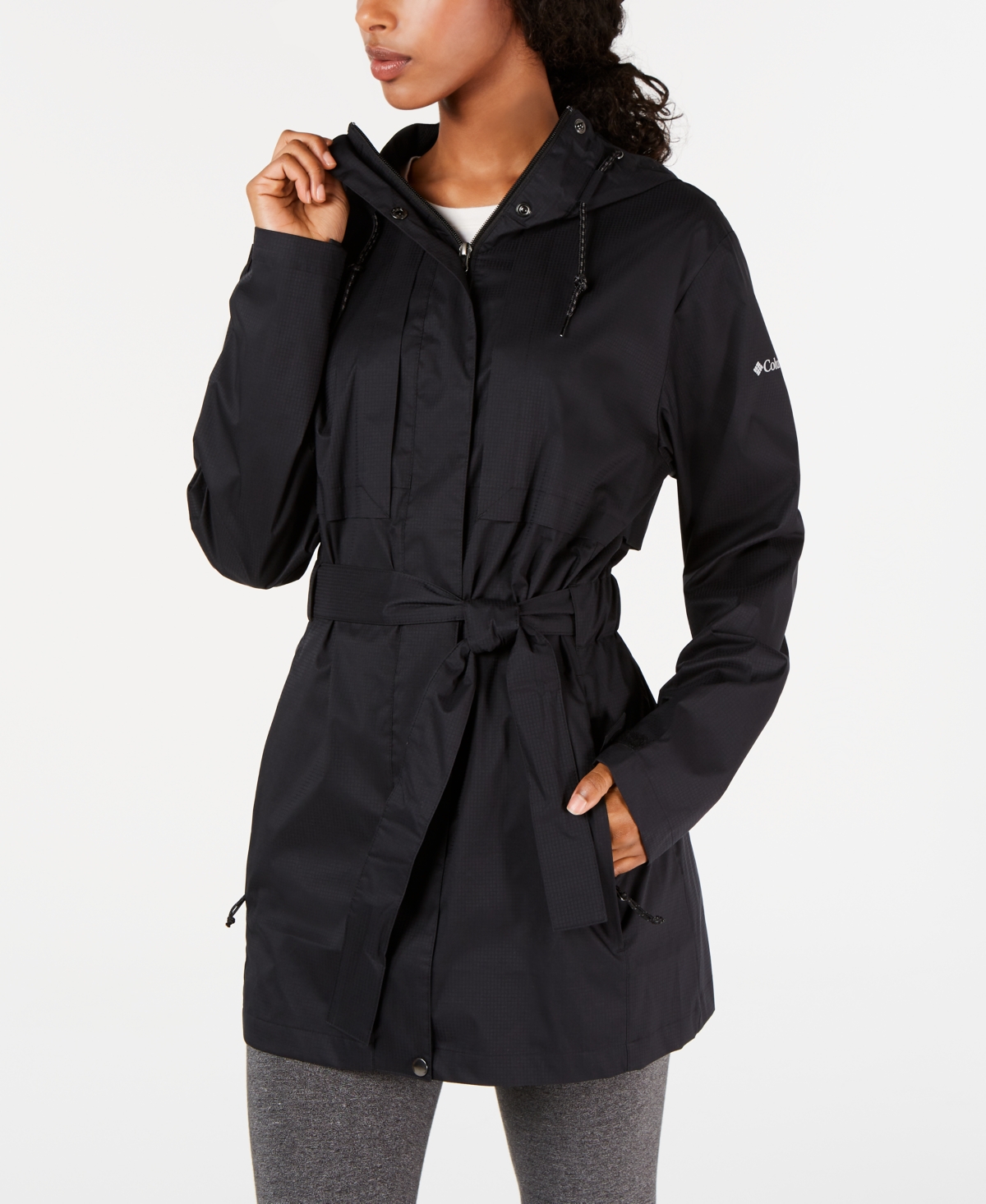 Columbia Women's Pardon My Trench Water-Resistant Rain Jacket