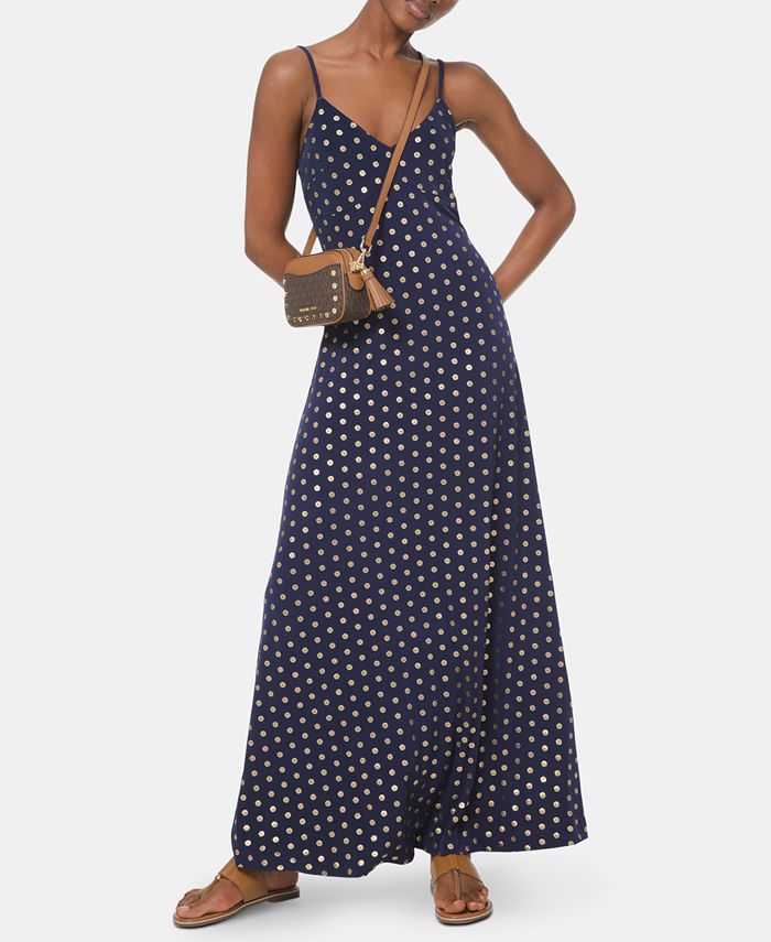 Michael kors hot sale petite maxi dress