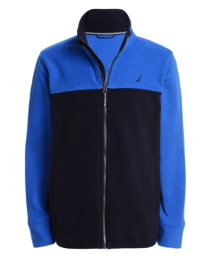 Nautica Big Boys Colorblock Fleece Jacket