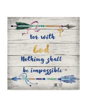 Trademark Global Jean Plout 'rustic Bible Verse 2' Canvas Art In Multi