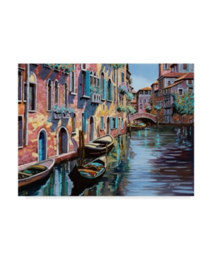 Trademark Global Guido Borelli 'venezia In Rosa' Canvas Art In Multi