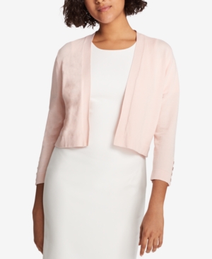 Tommy Hilfiger Petite Button-Sleeve Cardigan