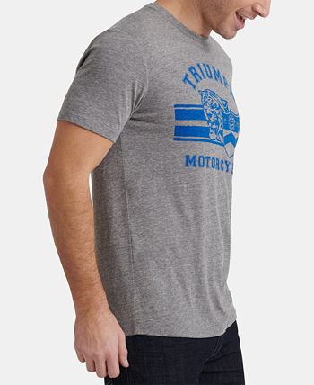 Lucky Brand Men's Triumph Motorcycle Tiger Graphic T-Shirt - Macy's