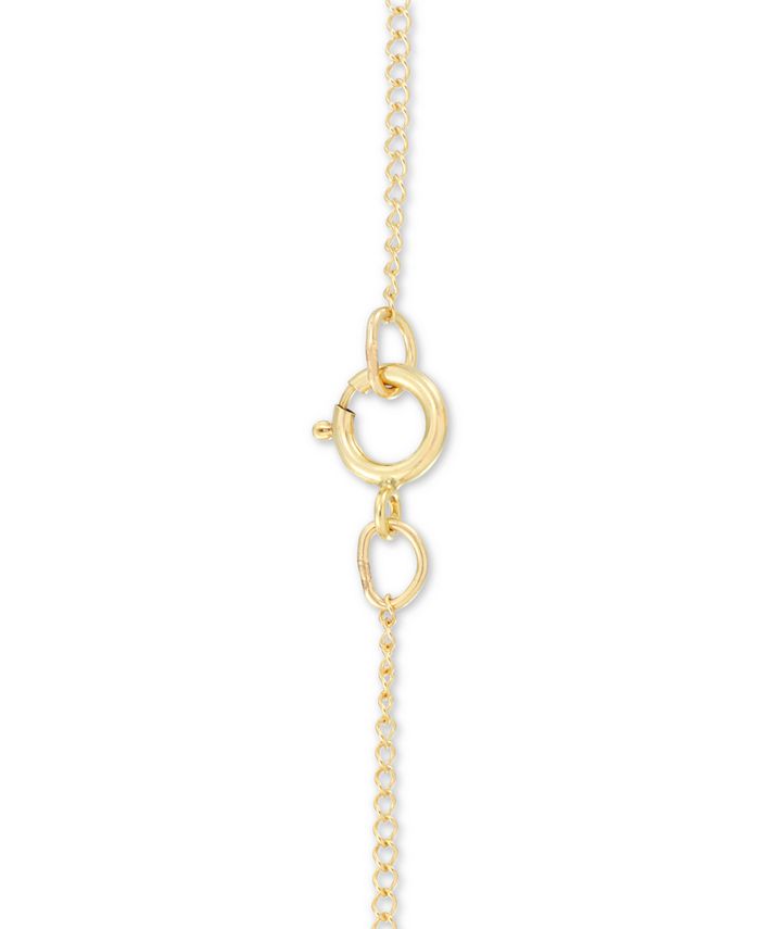 Signature Gold Diamond Accent Heart 18" Pendant Necklace in 14k Gold