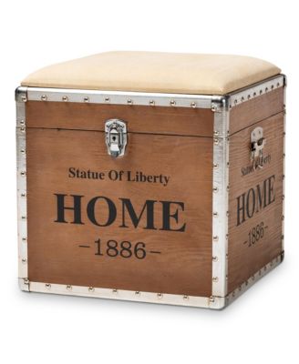 Furniture - Violetta Ottoman, Quick Ship