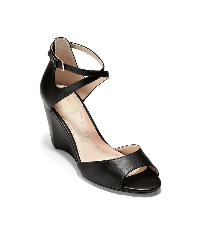 Cole Haan Sadie Grand Open Toe Wedge Sandals - Macy's