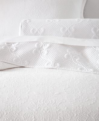 Hotel Collection Classic White Matelasse Bedding Collection, Created for Macy's