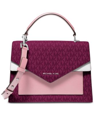 purple mk purse