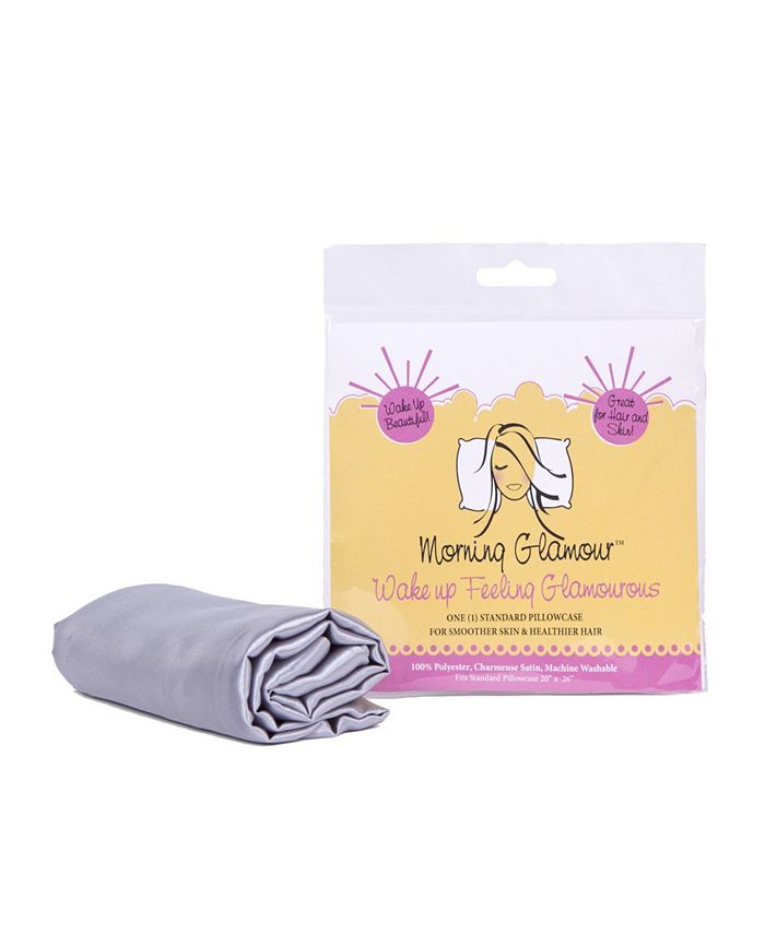 Morning Glamour Satin Standard Pillowcase Macy's